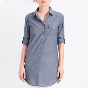 J. Crew Dresses - J.Crew Chambray Popover Tunic J. Crew Dresses - J.Crew Chambray Popover Tunic